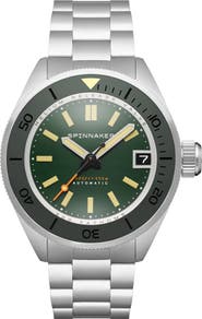 SPINNAKER Piccard Automatic Bracelet Watch, 45mm