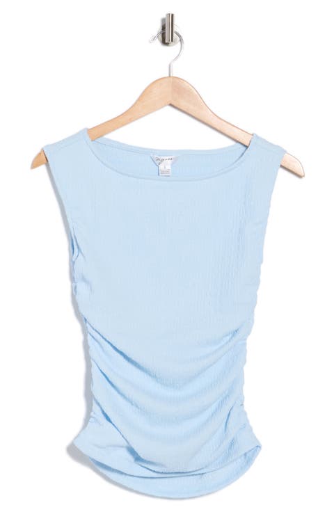 Textured Boatneck Tank