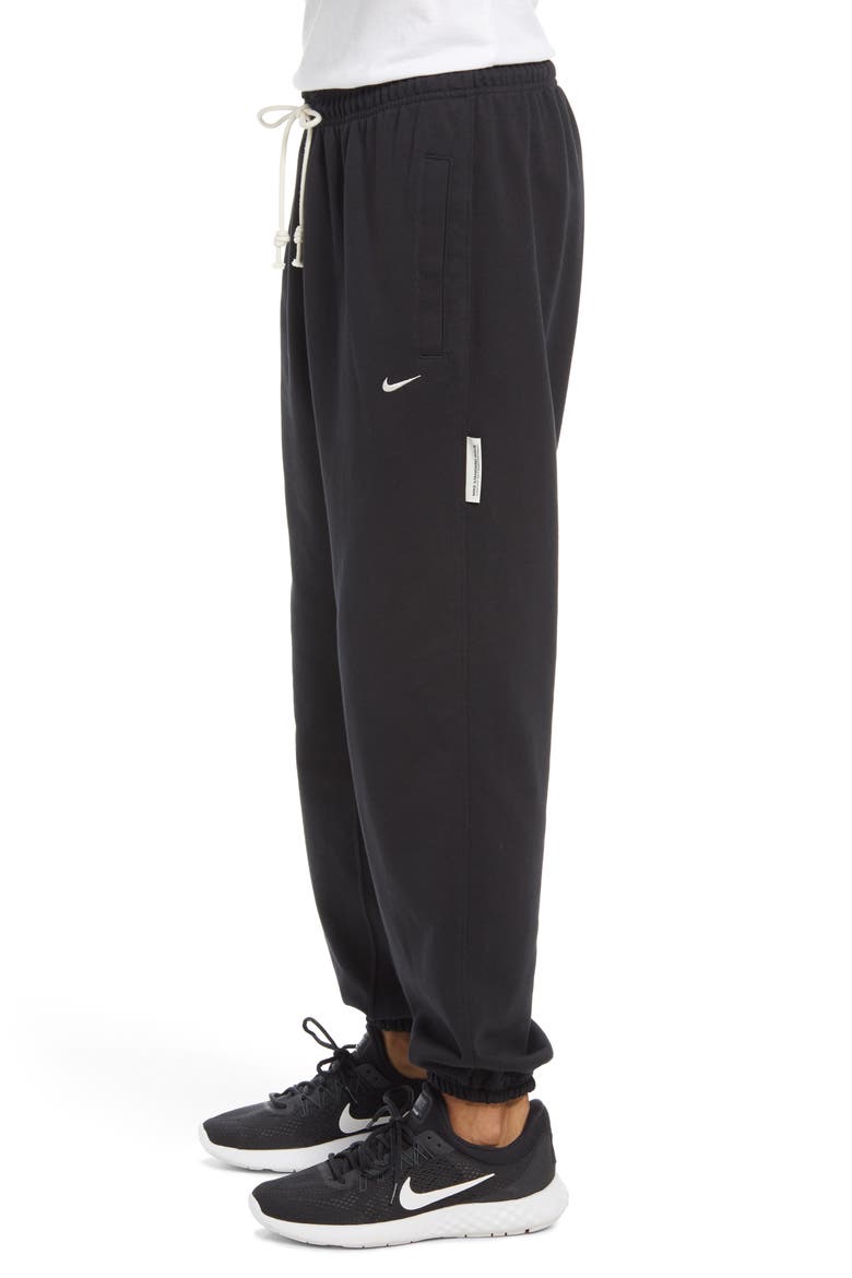 Men's Dri-FIT Standard Issue Joggers, Alternate, color, BLACK/ PALE IVORY
