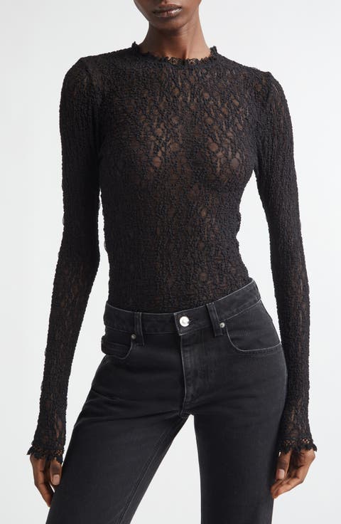 Brany Stretch Lace Top