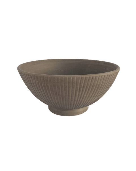 Large Earth Lines Serving Bowl