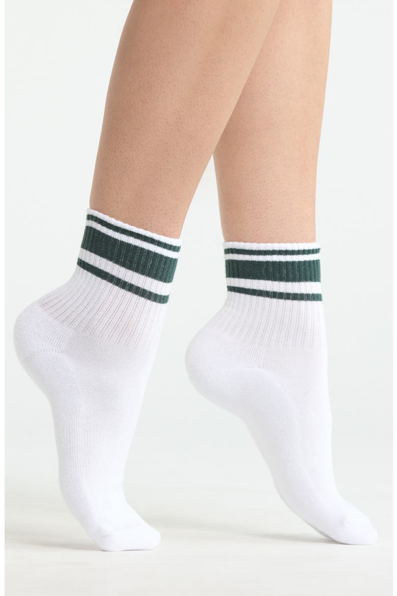 Sport Assorted 2-Pack Quarter Socks, Main, color, GREEN TIMBER