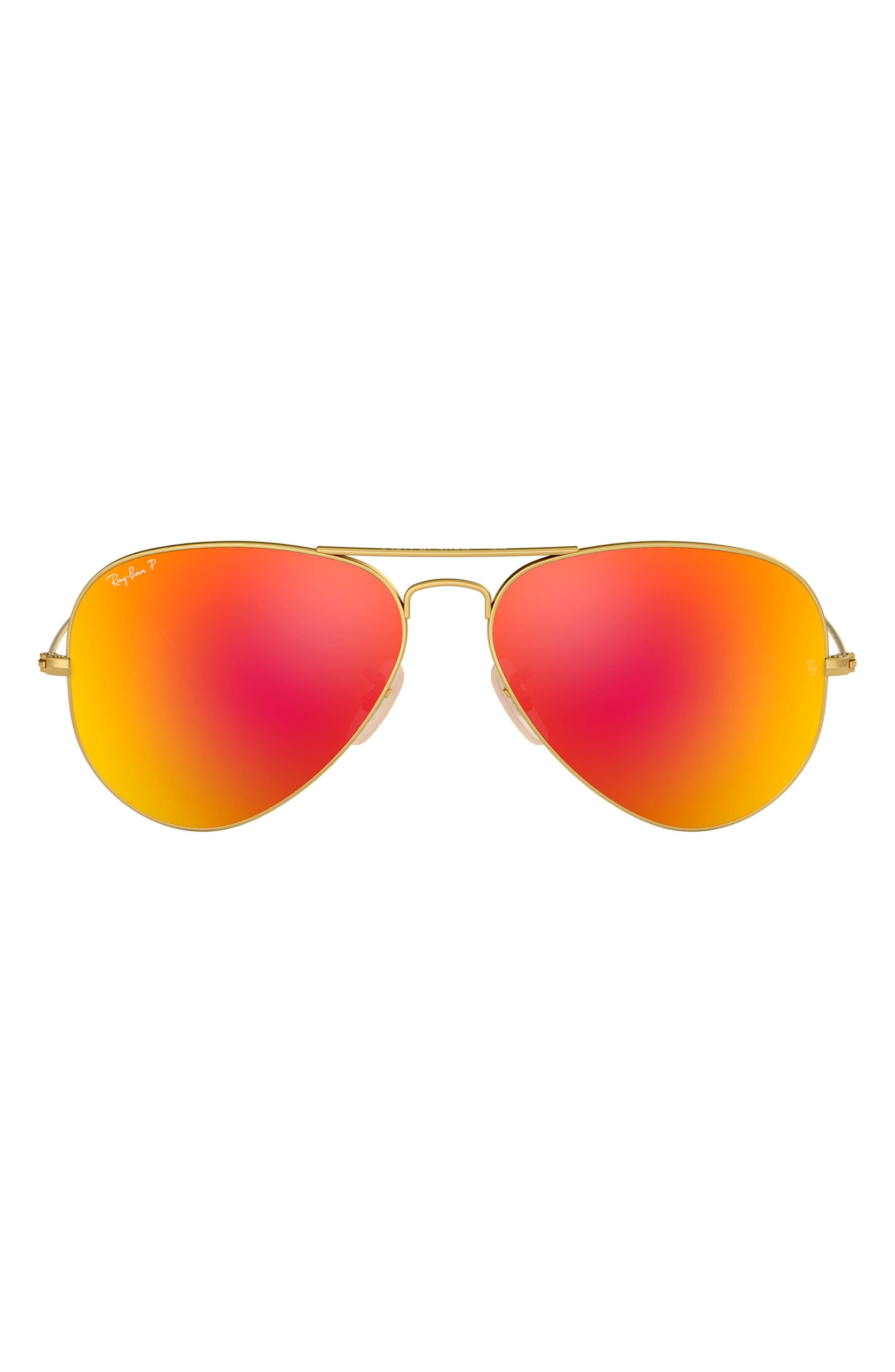 Ray-Ban 62mm Polarized Aviator Sunglasses (Men) | Nordstromrack