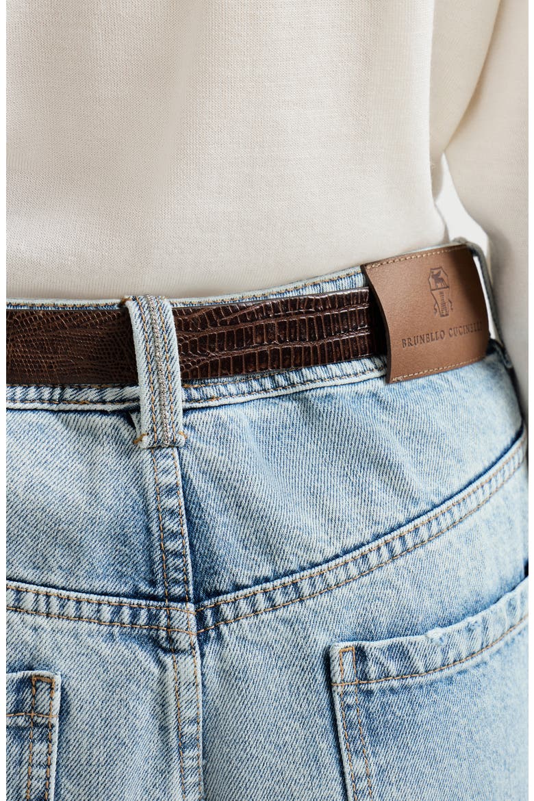 Baggy Tapered trousers, Alternate, color, Light Denim