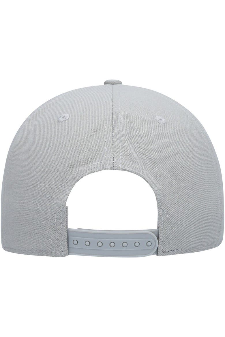 Men's Fanatics Branded Gray Seattle Kraken Wordmark Logo Snapback Hat, Alternate, color, Gray