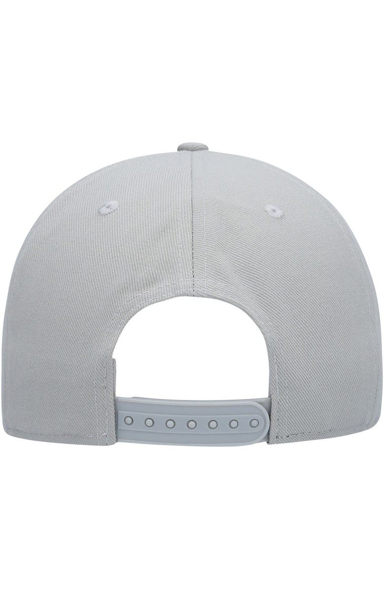 FANATICS Men's Fanatics Branded Gray Seattle Kraken Wordmark Logo Snapback Hat, Alternate, color, Gray