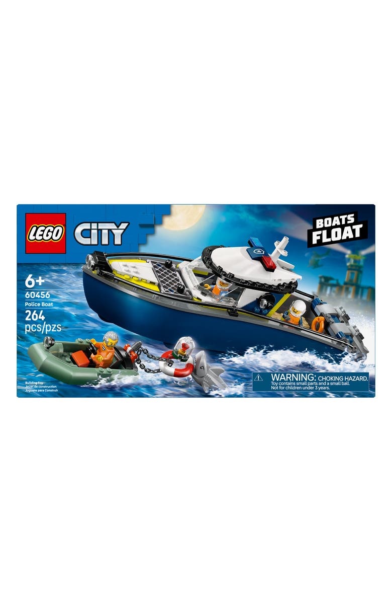 LEGO<sup>®</sup> City Police Boat Chase Set - 60456, Alternate, color, Multi