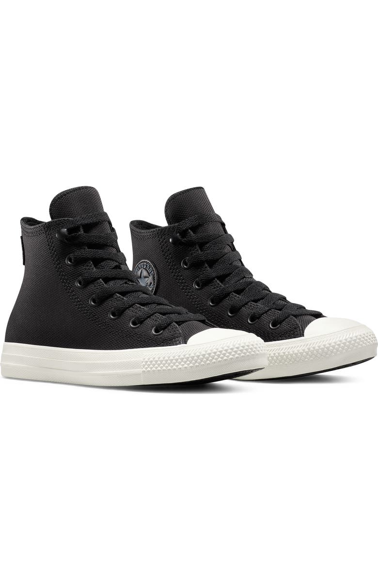 Converse Kids' Chuck Taylor All Star Waterproof TecTuff High Top Sneaker, Main, color, Black/ Cold Stare/ Egret