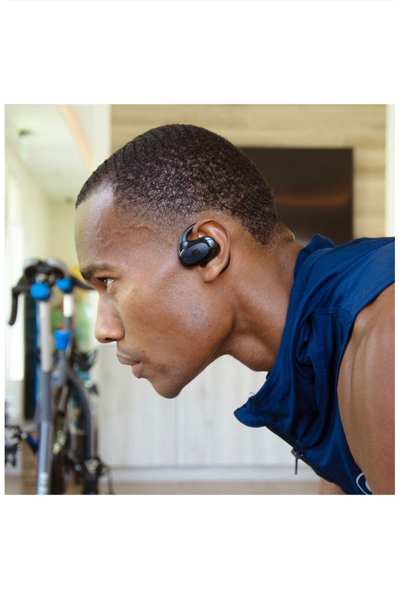 AirHooks Pro Open Ear True Wireless Sports Headphones, Alternate, color, Black
