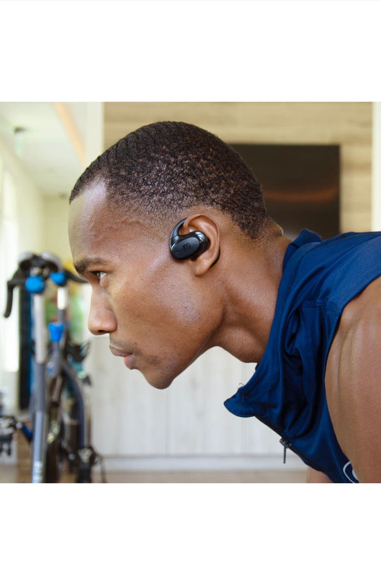 MEE audio AirHooks Pro Open Ear True Wireless Sports Headphones, Alternate, color, Black