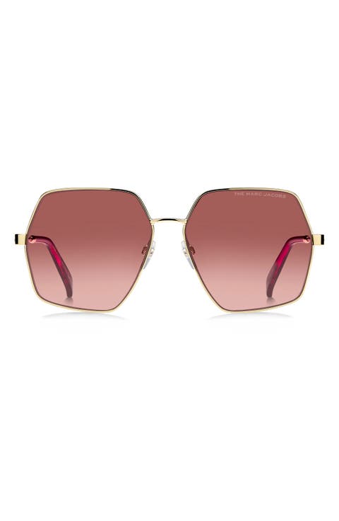 59mm Square Sunglasses