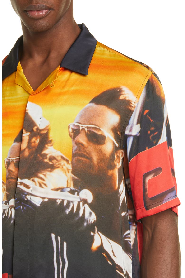 Easy Rider Shirt, Alternate, color, BLACK RED