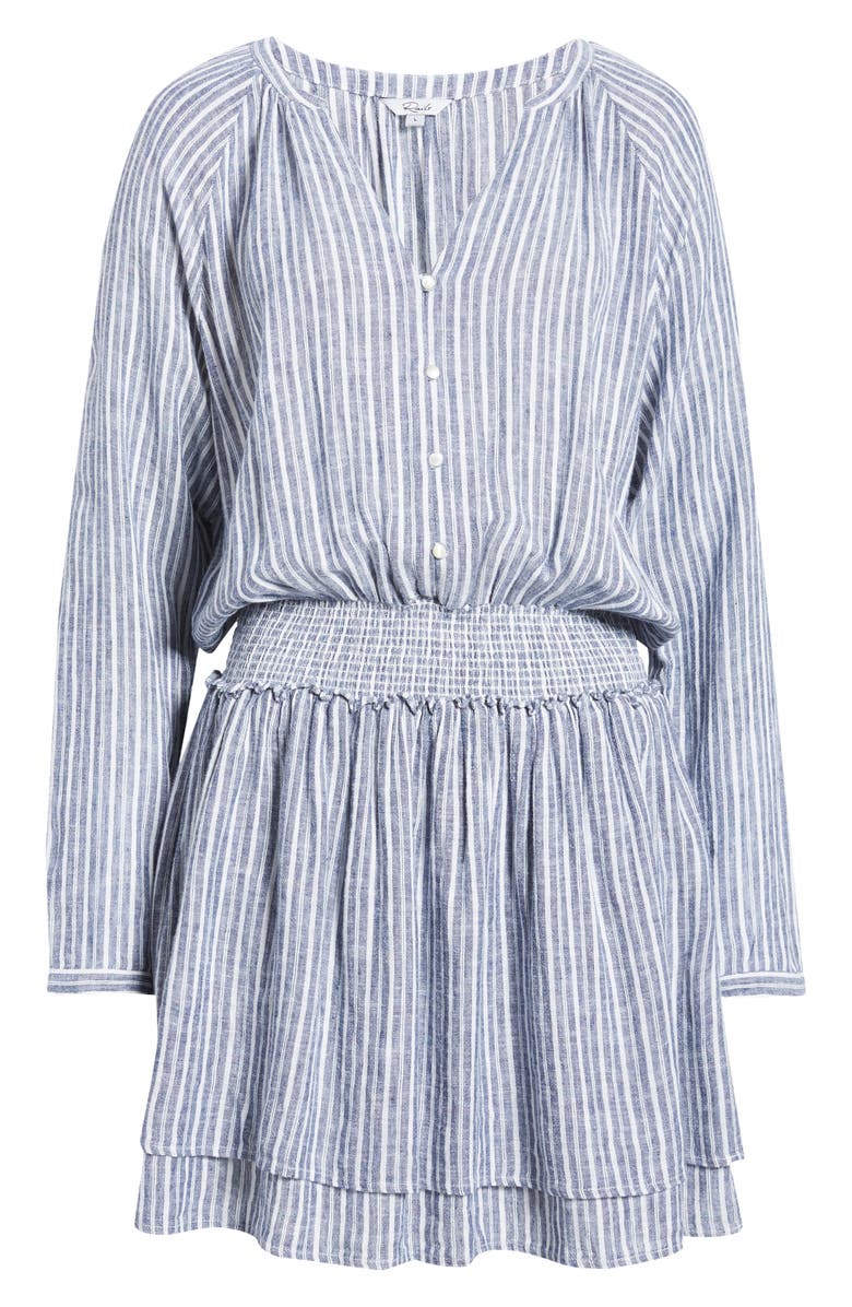 Rails Jasmine Print Long Sleeve Dress, Alternate, color, Tibet Stripe