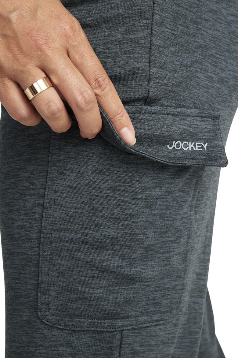 Women's EverActive Cargo Jogger, Alternate, color, Black Out