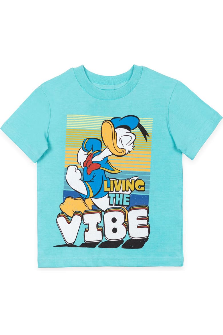 Mickey Mouse 3-Pack T-Shirts, Alternate, color, Blue Light Blue Grey
