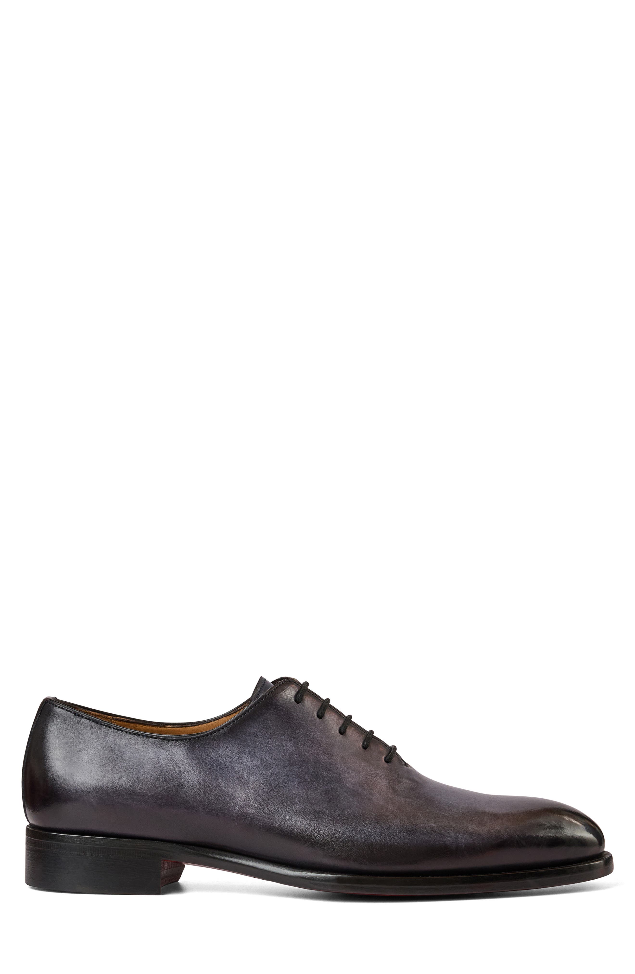 Bruno Magli Treviso Oxford, Alternate, color, Grey Calf