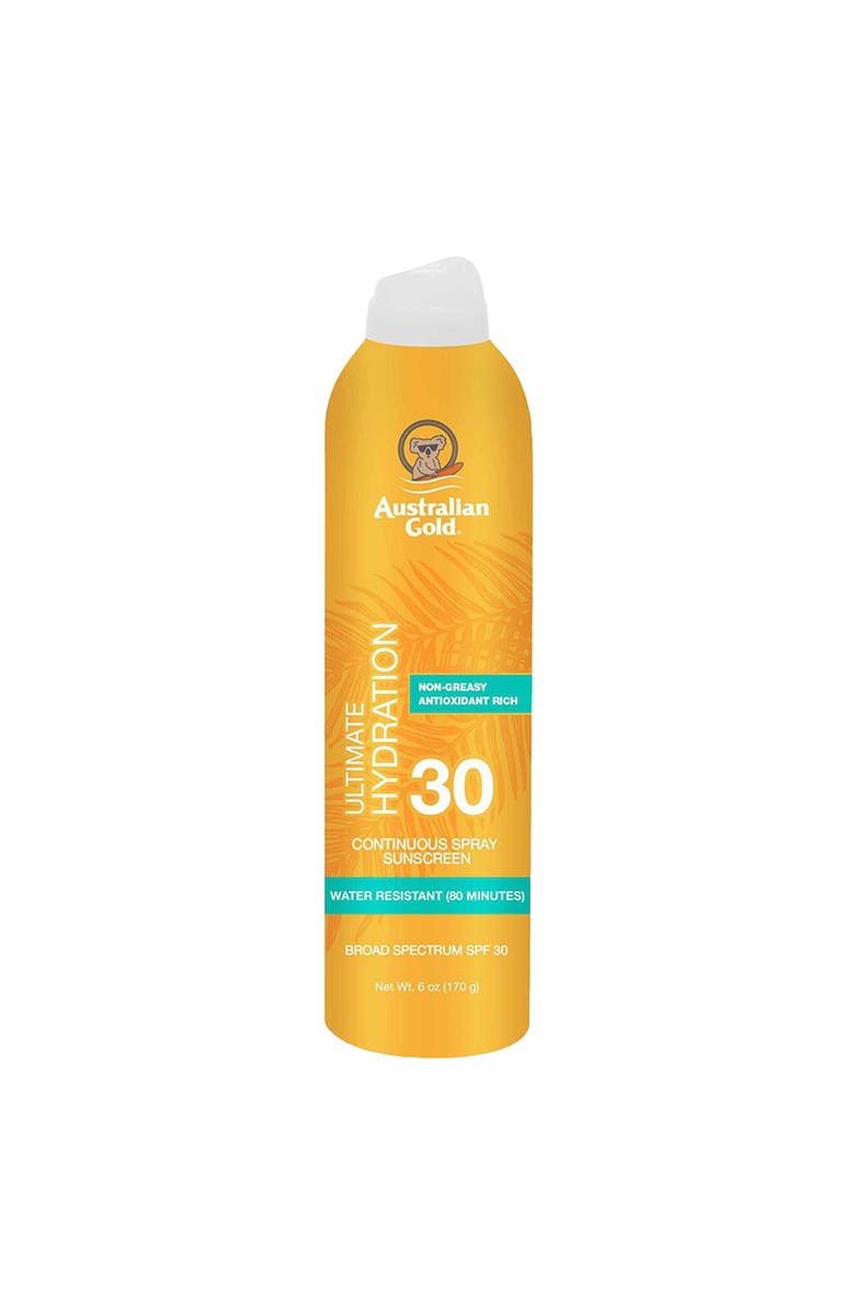 Australian Gold Ultimate Hydration SPF 30 Continuous Spray, Main, color,