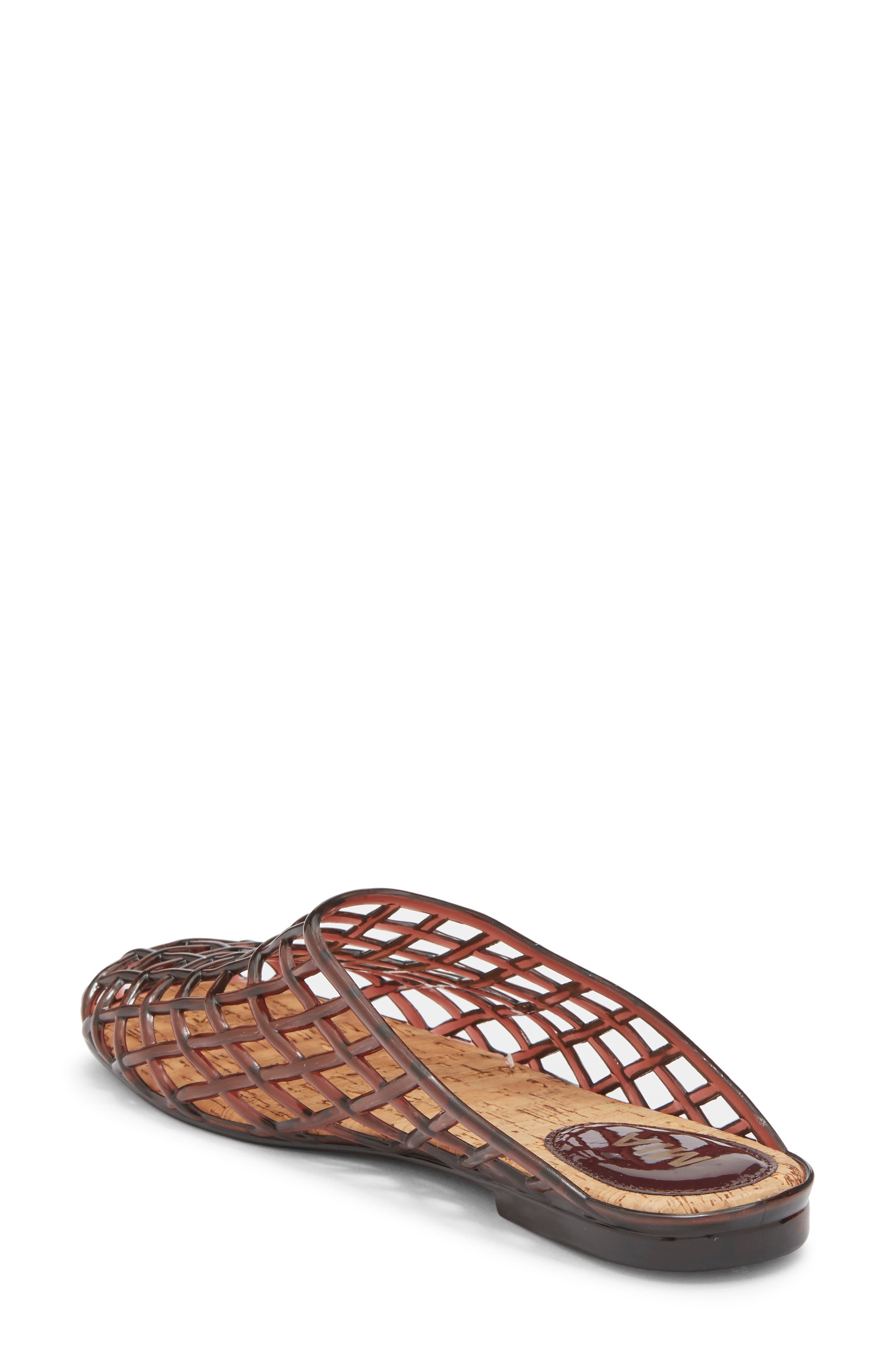 Sophie Clear Woven Mule - image 4