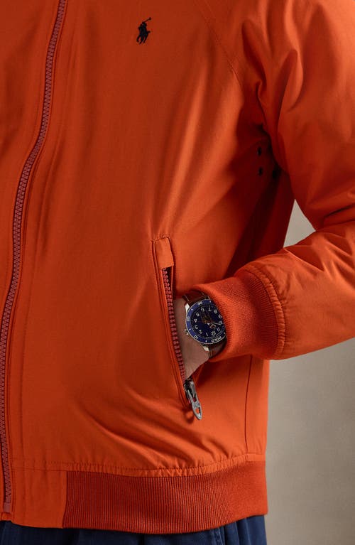 Polo Ralph Lauren Men's Raglan-sleeve Jacket In Orange