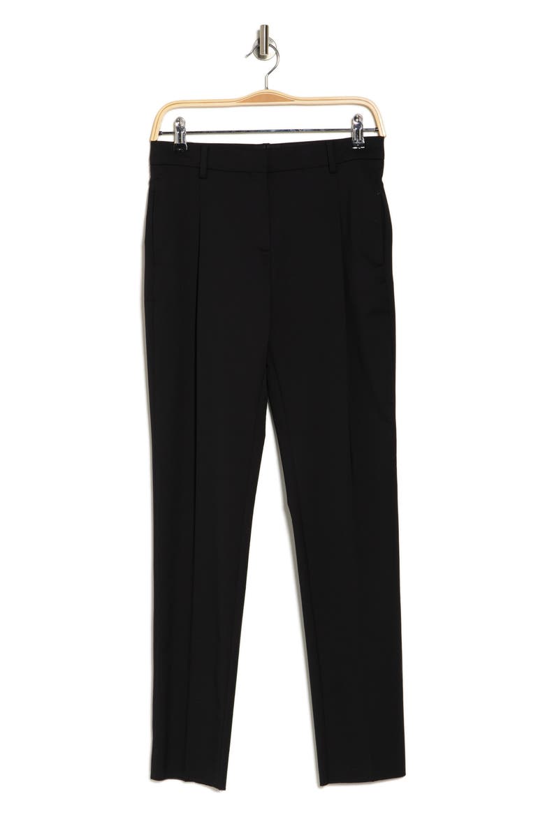 Stretch Wool Pants, Alternate, color, NERO