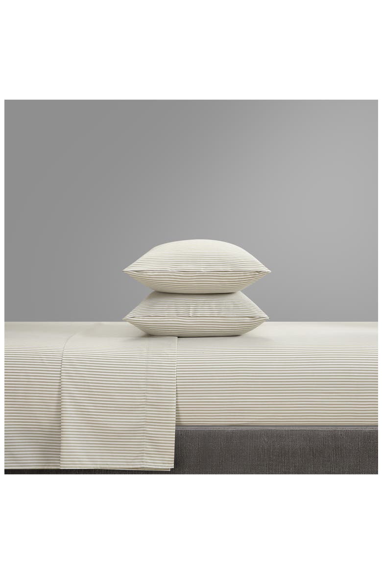 Brooke Printed Sheet Set - Queen, Alternate, color, BEIGE