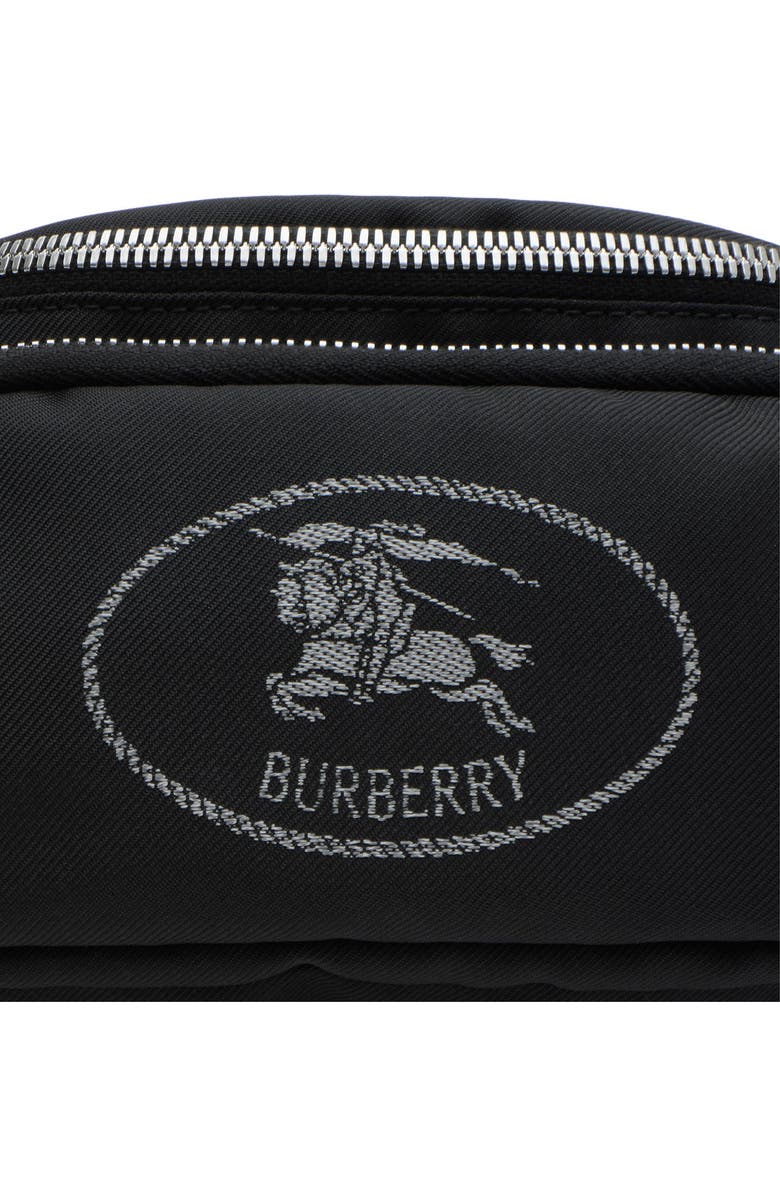 Burberry Small Orkney Belt Bag, Alternate, color, Black