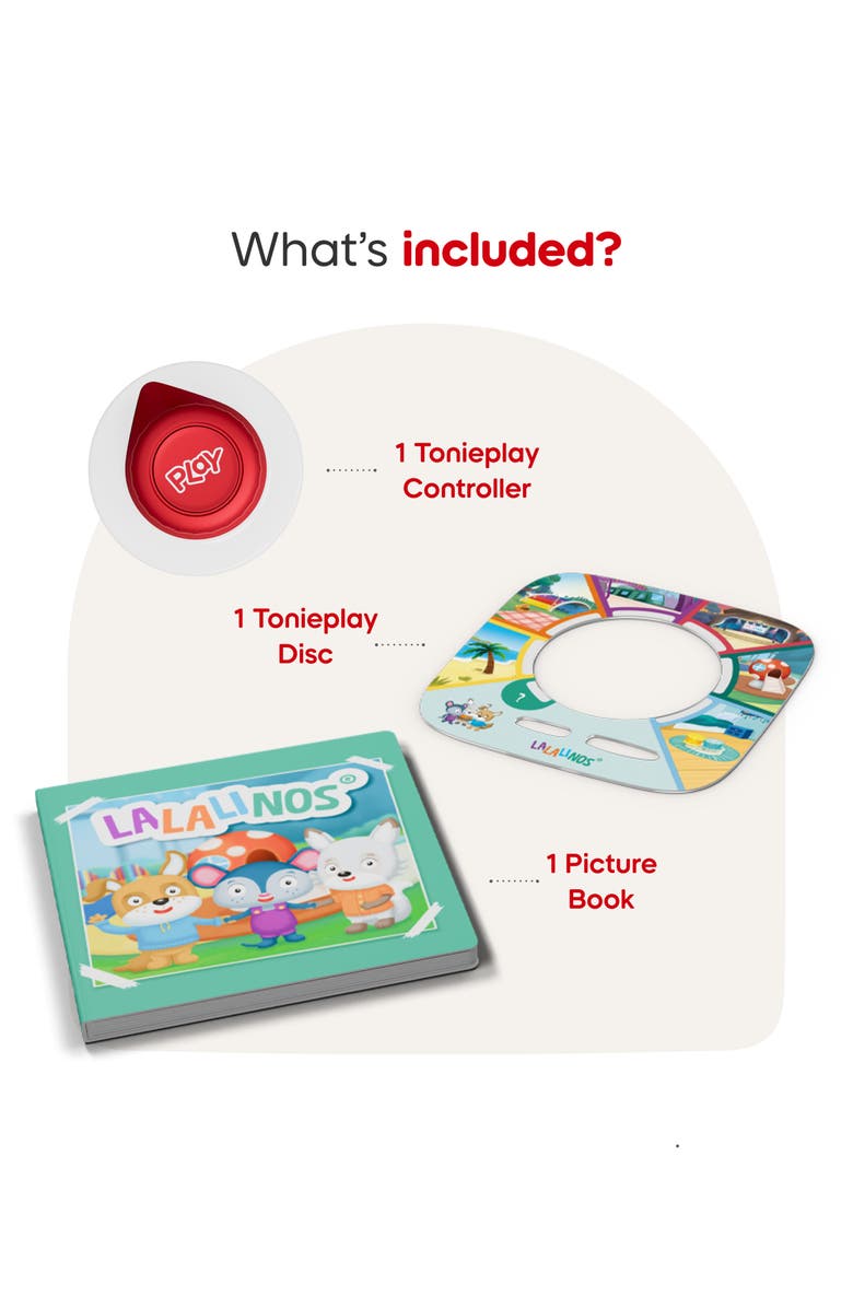 tonies Tonieplay Lalalinos: Find the Photo Game Set, Alternate, color, Multi