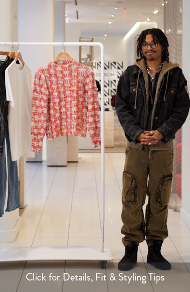 Waffle Stitch Sweater, sales video thumbnail