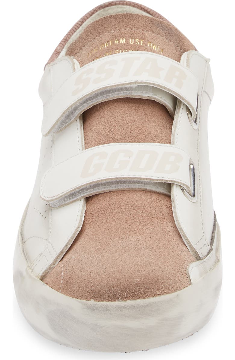 Golden Goose Old School Low Top Sneaker, Alternate, color, White/ Pink