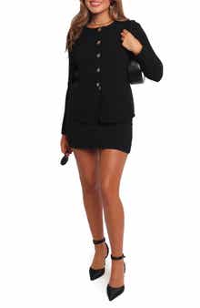 Petal & Pup Bowie Cardigan & Miniskirt Set