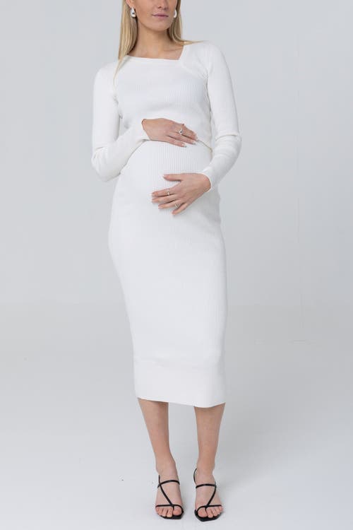 Lo+jayne The Luxe Knit Midi Skirt