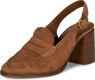 Vince Camuto Grinie Slingback Penny Loafer Pump