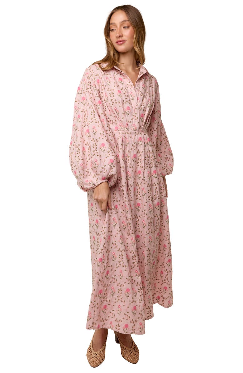 Palm Noosa Mia Shirt Dress, Alternate, color, Luxembourg Tile