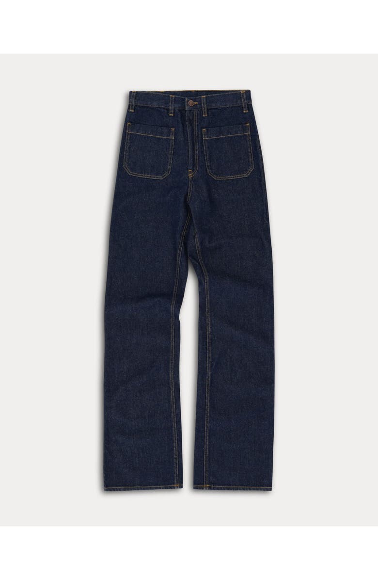Fortela Jane Bootcut Denim Trousers, Main, color, Indigo Rinse