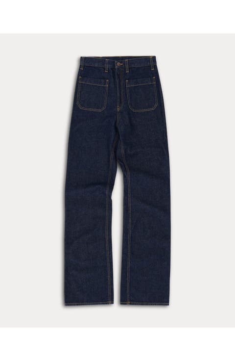 Jane Bootcut Denim Trousers