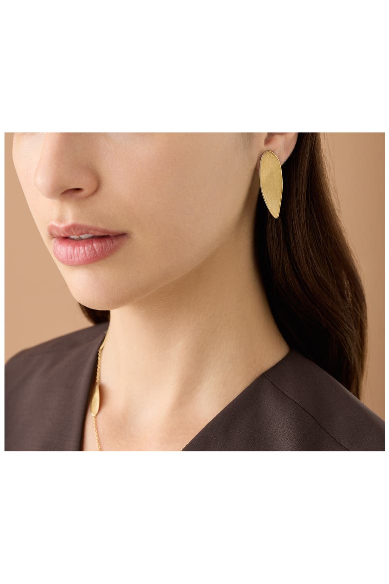 Lunaria Twist Drop Earrings, Alternate, color, GOLD