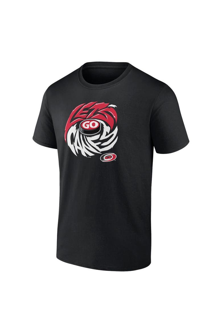 Men's Fanatics Branded Black Carolina Hurricanes Local T-Shirt, Alternate, color, Black