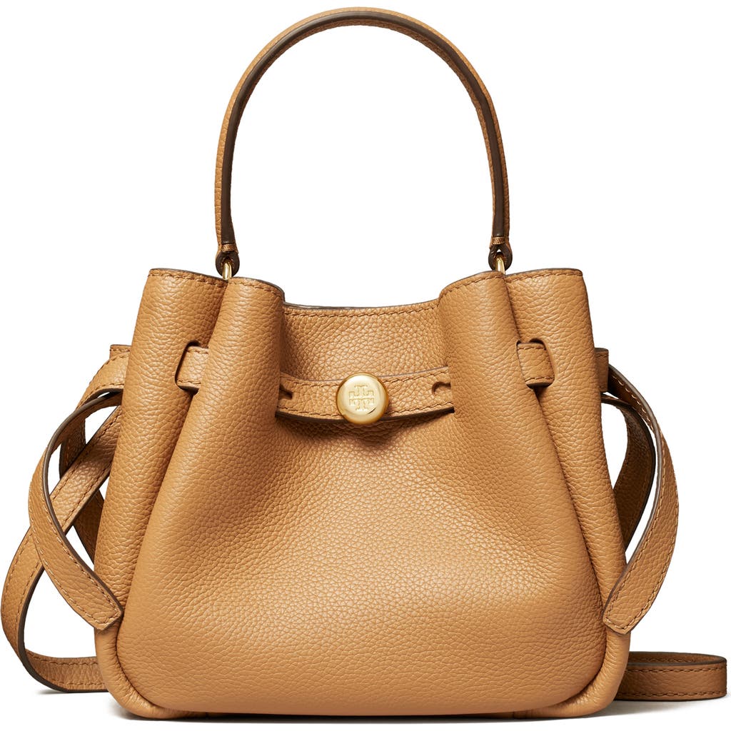 Tory Burch Tiramisu Romy Bucket Bag In Brown