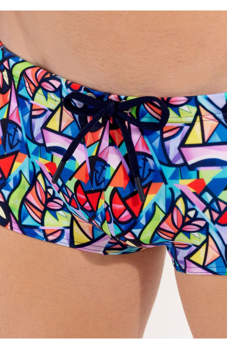 HOM Idylle Swim Trunk, Alternate, color, Multico Print