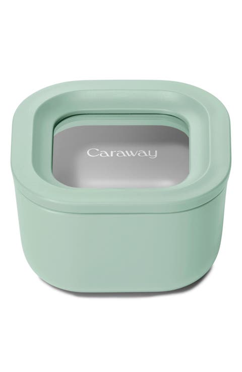 Mini Square Glass Food Storage Container