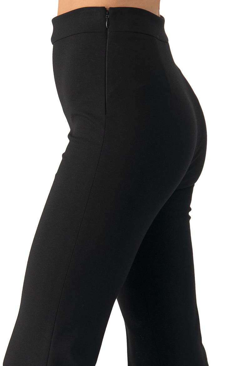 Flared Trousers, Alternate, color, Black