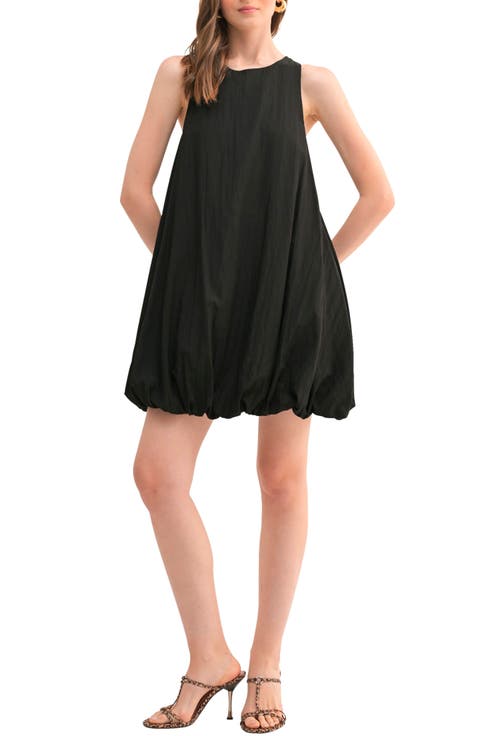 Bubble Hem Minidress