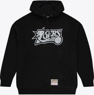 Mitchell & Ness Men's Mitchell & Ness Black Philadelphia 76ers Chrome Hoodie