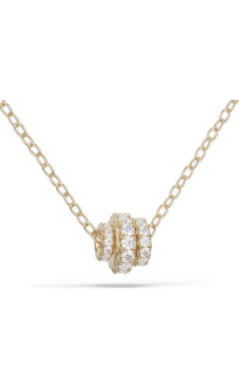 Vesta Diamond Pavé Pendant Necklace