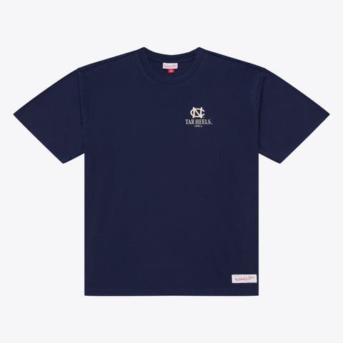 Men's  Mitchell & Ness  Navy North Carolina Tar Heels Core Icon T-Shirt