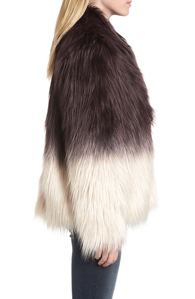 Chelsea28 Faux Fur Jacket, Alternate, color, 