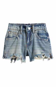 Vintage Havana Kids' Distressed Denim Shorts