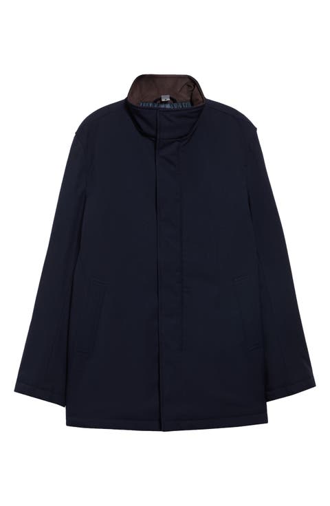 Water Repellent Tech Twill Car Coat