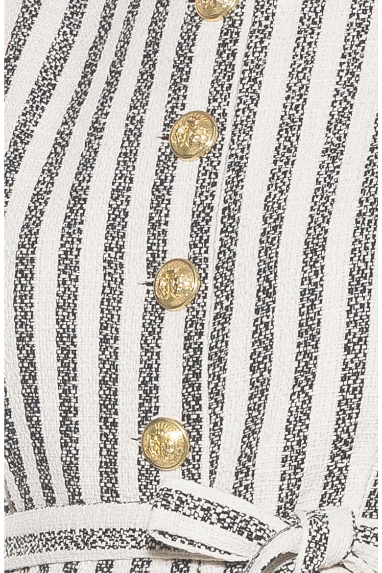 Arjun Stripe Jacket, Alternate, color, NAVY STRIPE