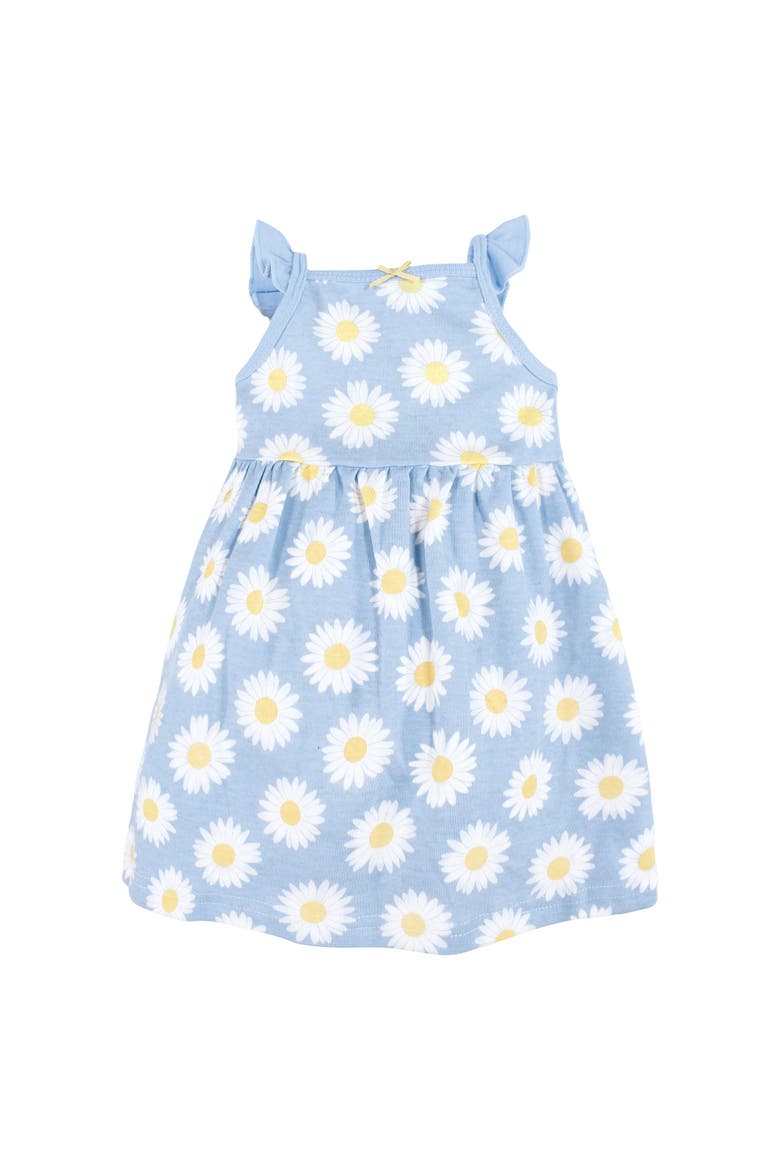 Sleeveless 2-Pack Dress Set, Alternate, color, Blue Daisy
